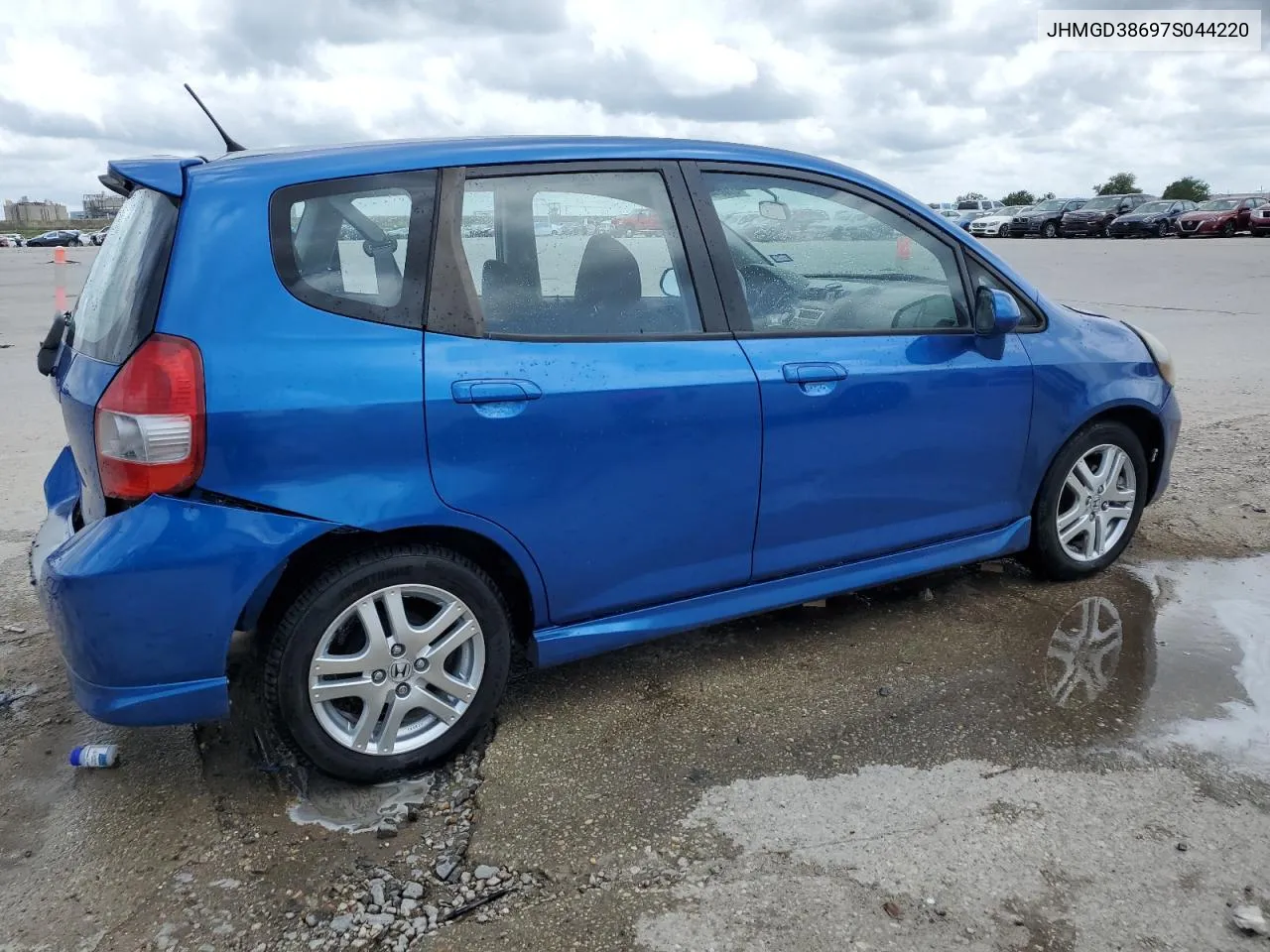 2007 Honda Fit S VIN: JHMGD38697S044220 Lot: 51061034