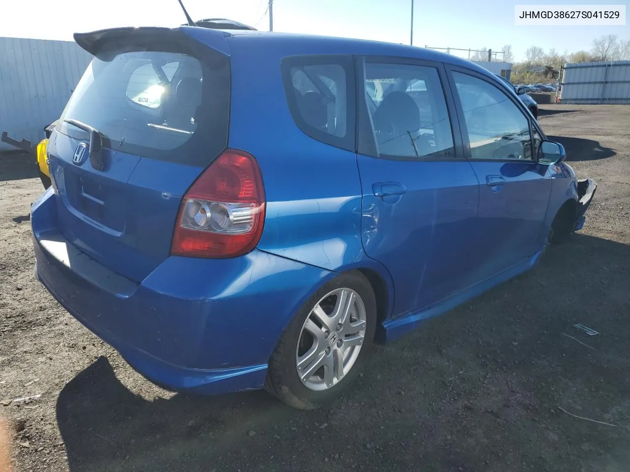 JHMGD38627S041529 2007 Honda Fit S