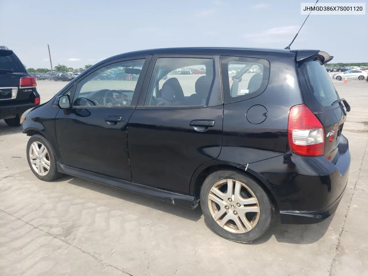 2007 Honda Fit S VIN: JHMGD386X7S001120 Lot: 53141994