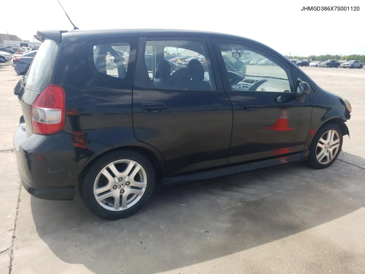 JHMGD386X7S001120 2007 Honda Fit S