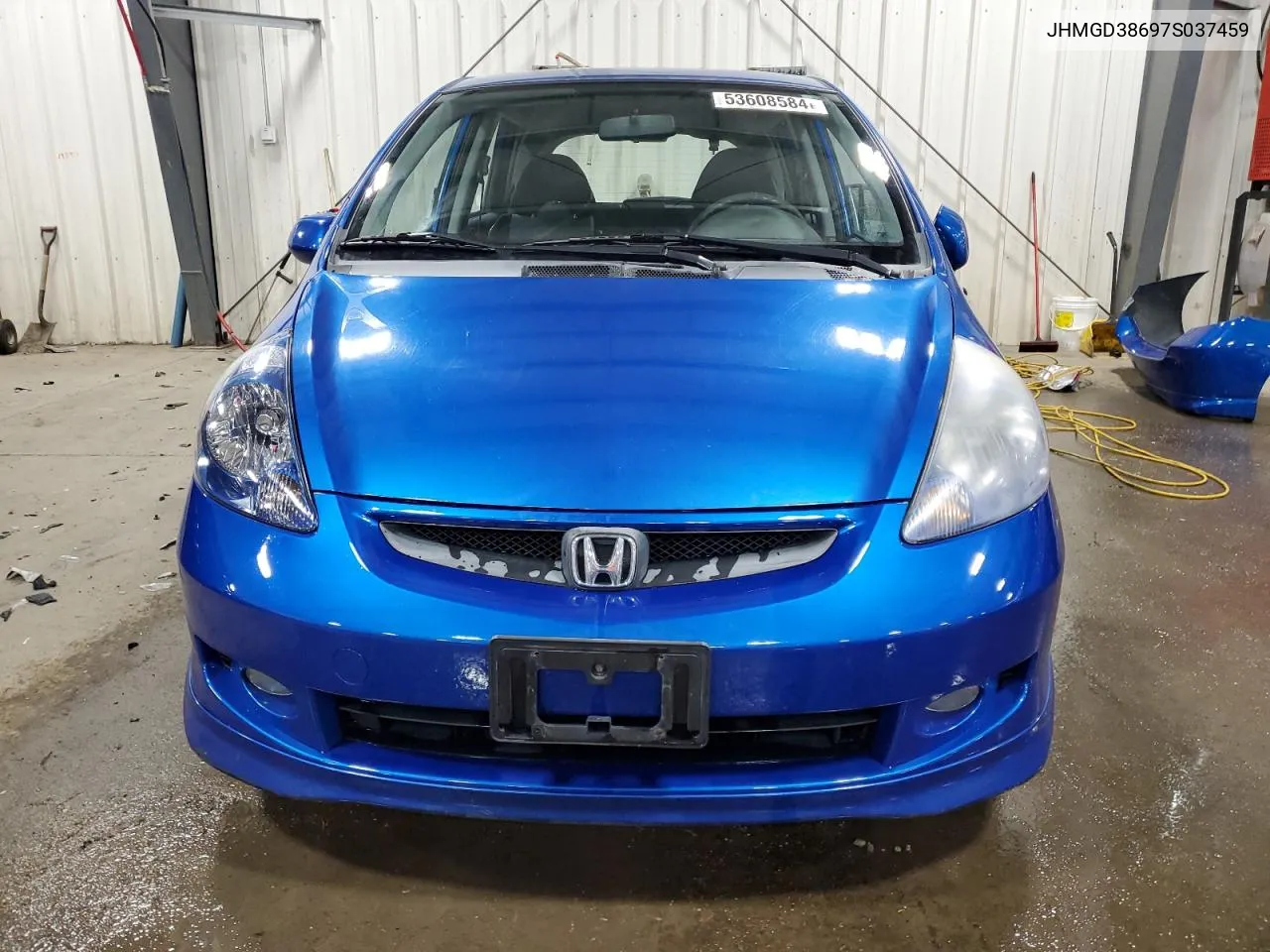 JHMGD38697S037459 2007 Honda Fit S