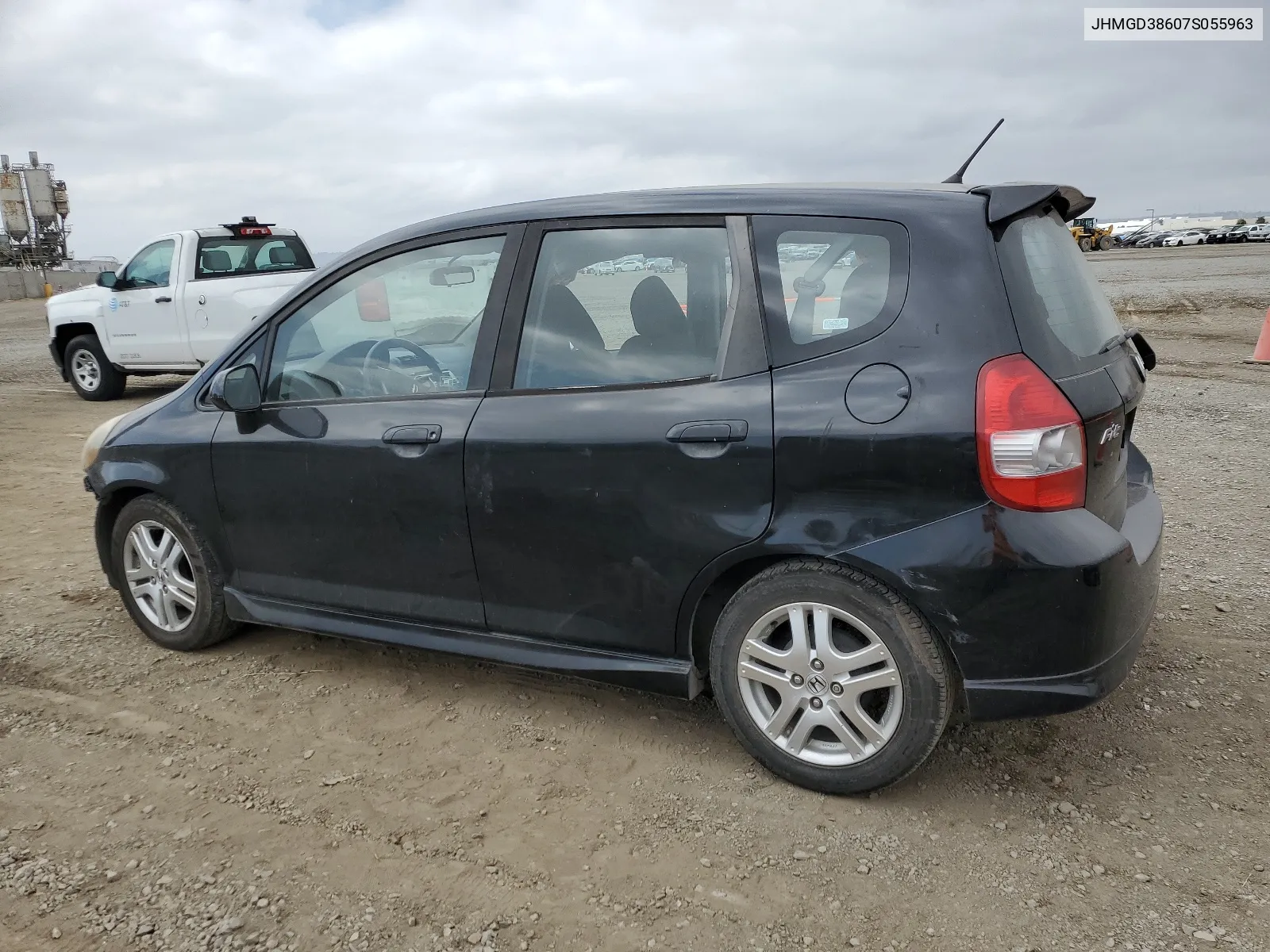 2007 Honda Fit S VIN: JHMGD38607S055963 Lot: 56267764