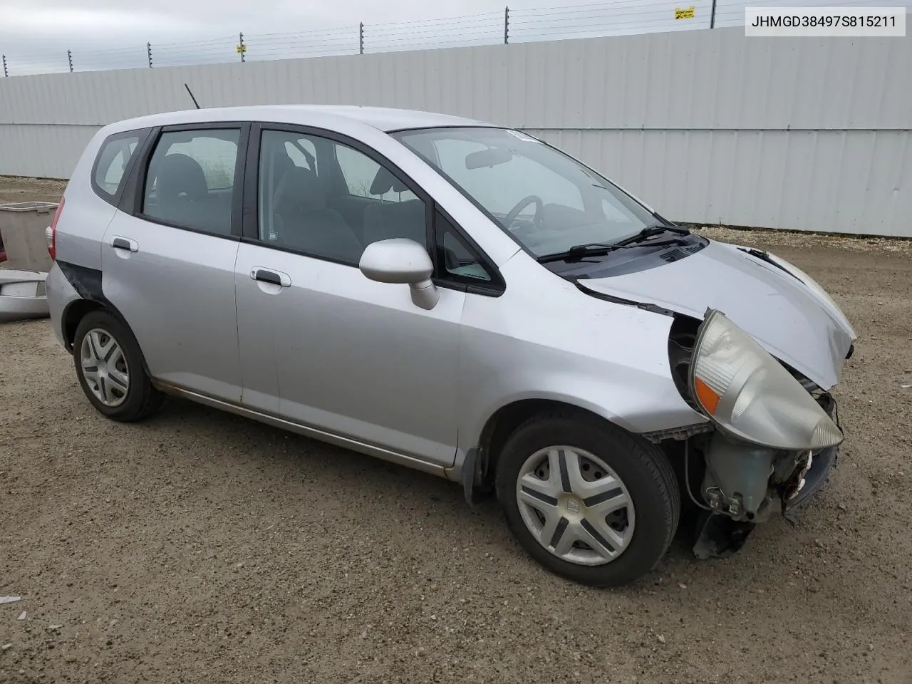 JHMGD38497S815211 2007 Honda Fit