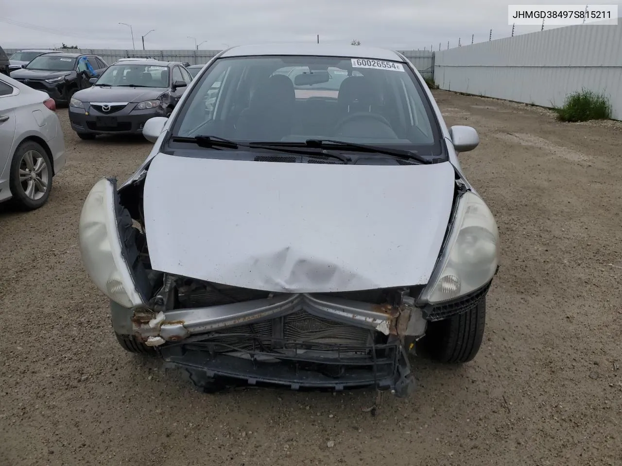 JHMGD38497S815211 2007 Honda Fit