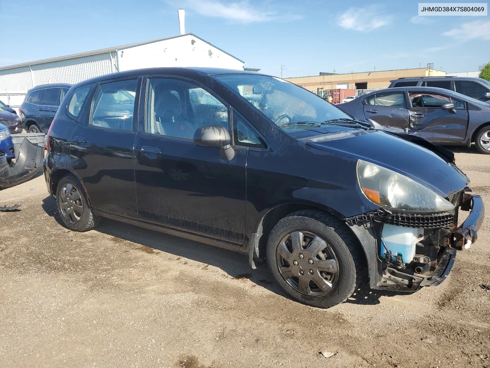 JHMGD384X7S804069 2007 Honda Fit