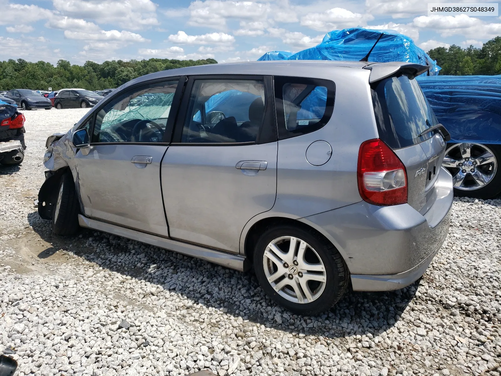 JHMGD38627S048349 2007 Honda Fit S