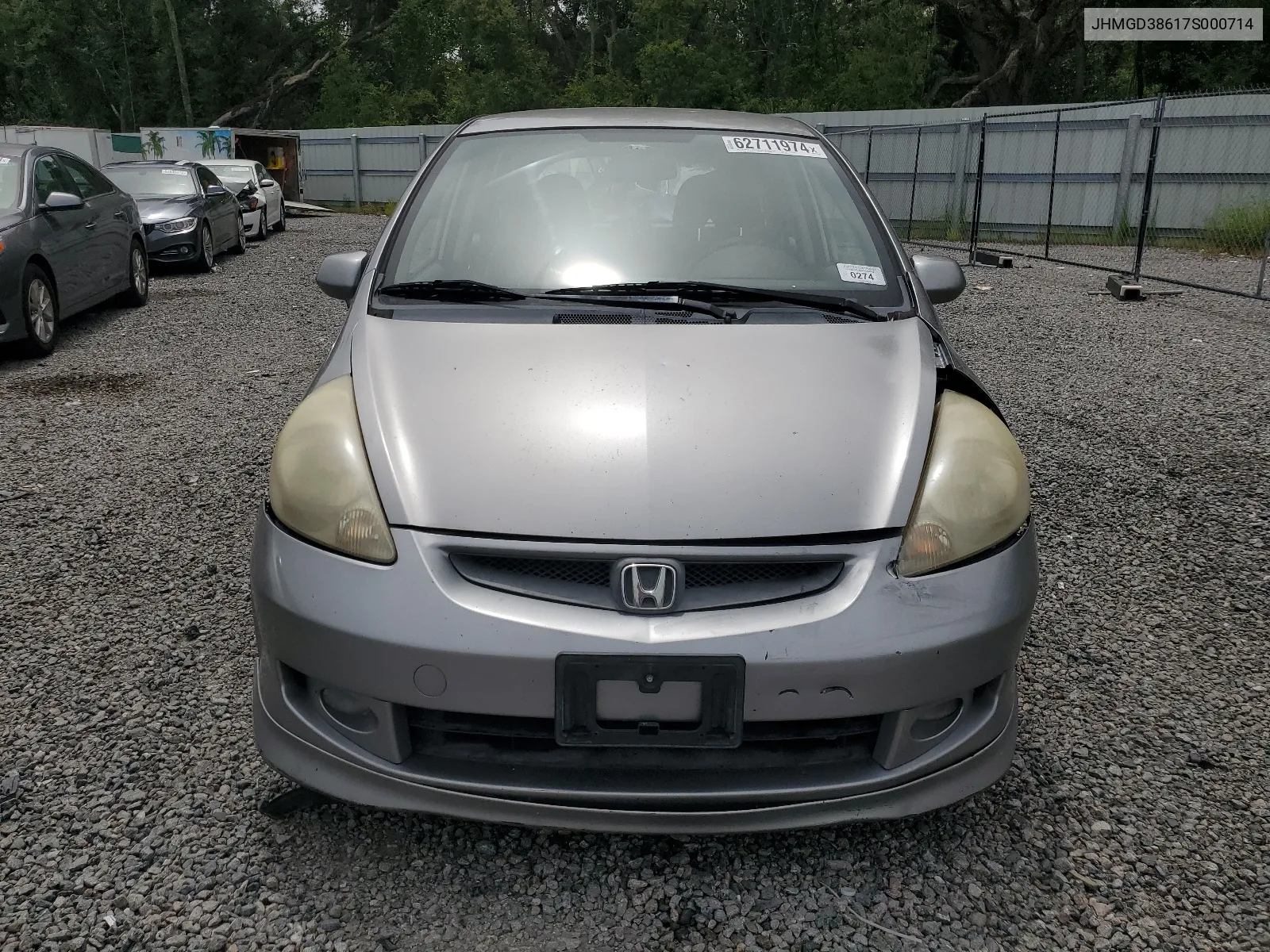 JHMGD38617S000714 2007 Honda Fit S