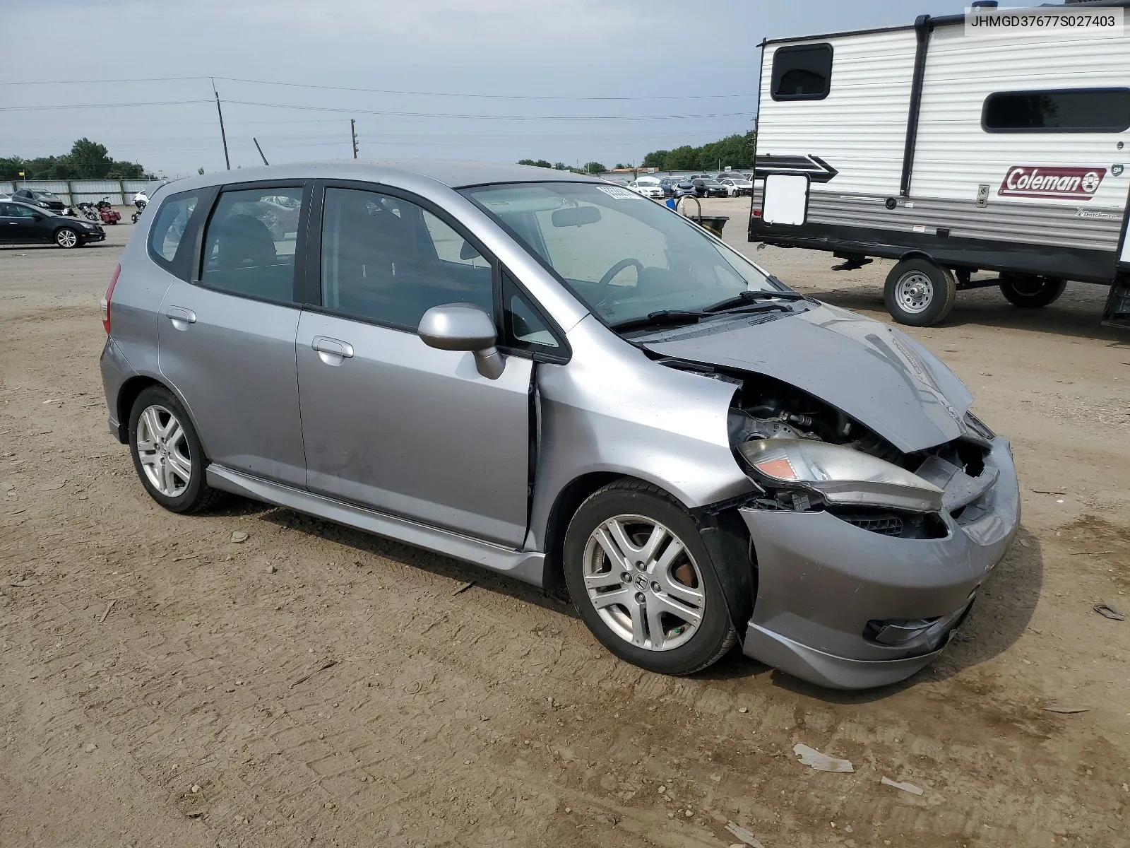 JHMGD37677S027403 2007 Honda Fit S