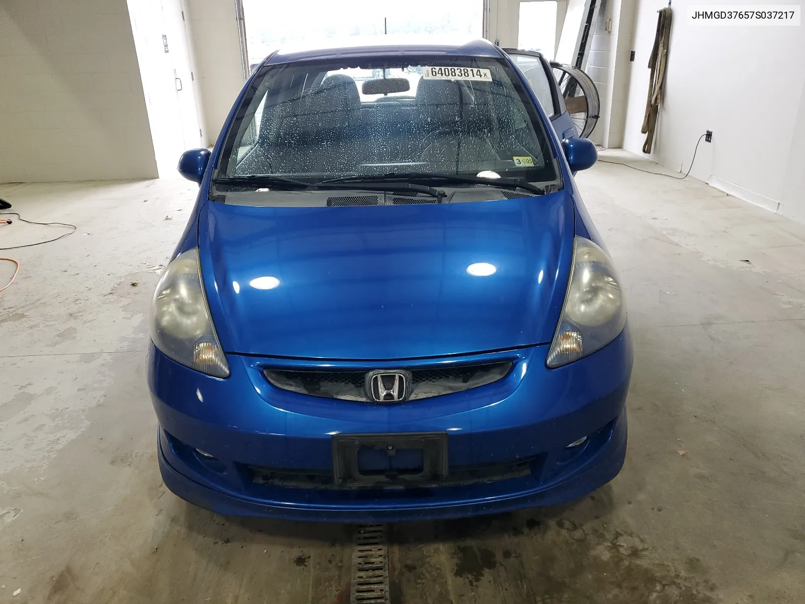 2007 Honda Fit S VIN: JHMGD37657S037217 Lot: 64083814