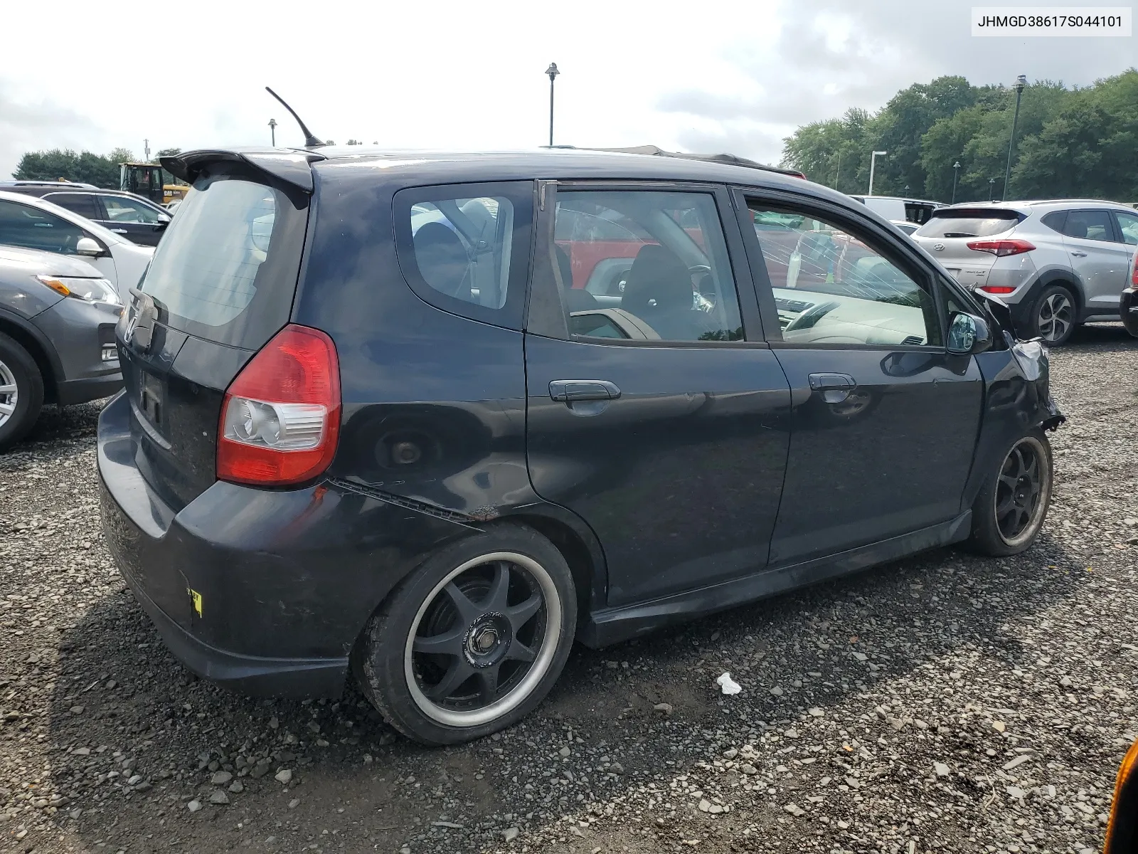 JHMGD38617S044101 2007 Honda Fit S