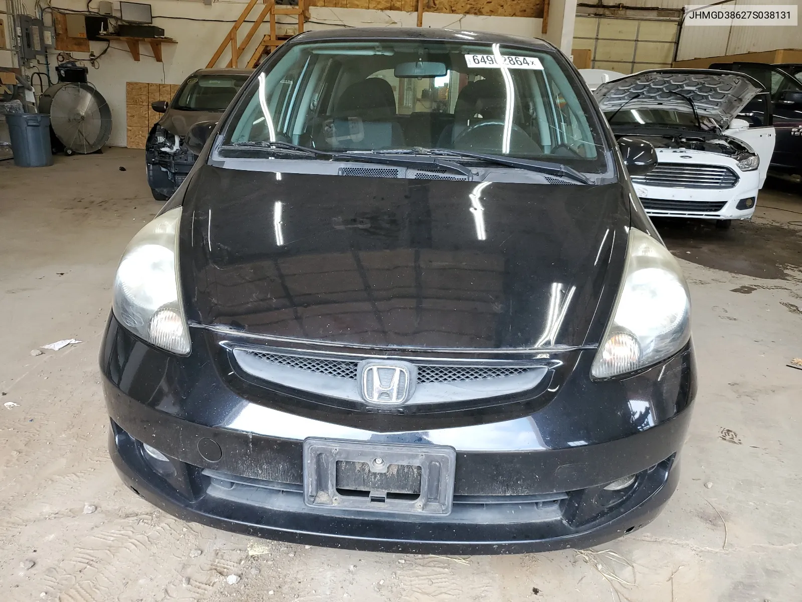 2007 Honda Fit S VIN: JHMGD38627S038131 Lot: 64902864