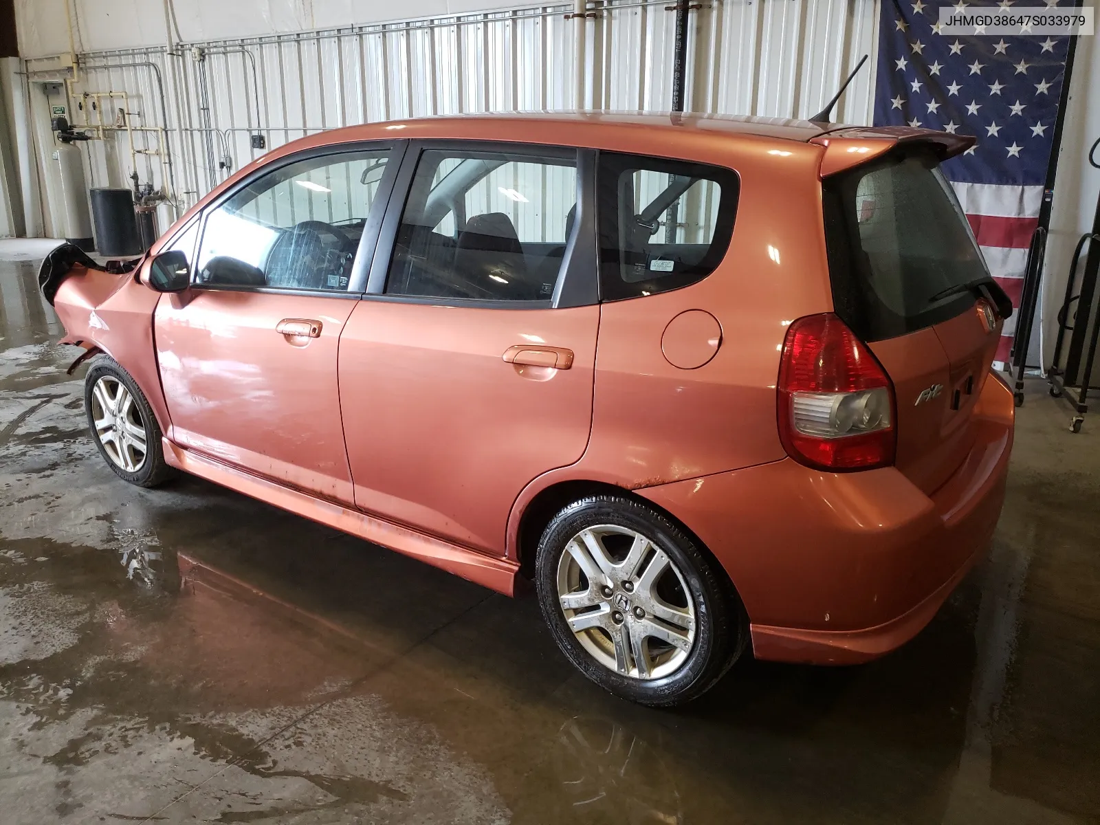 JHMGD38647S033979 2007 Honda Fit S