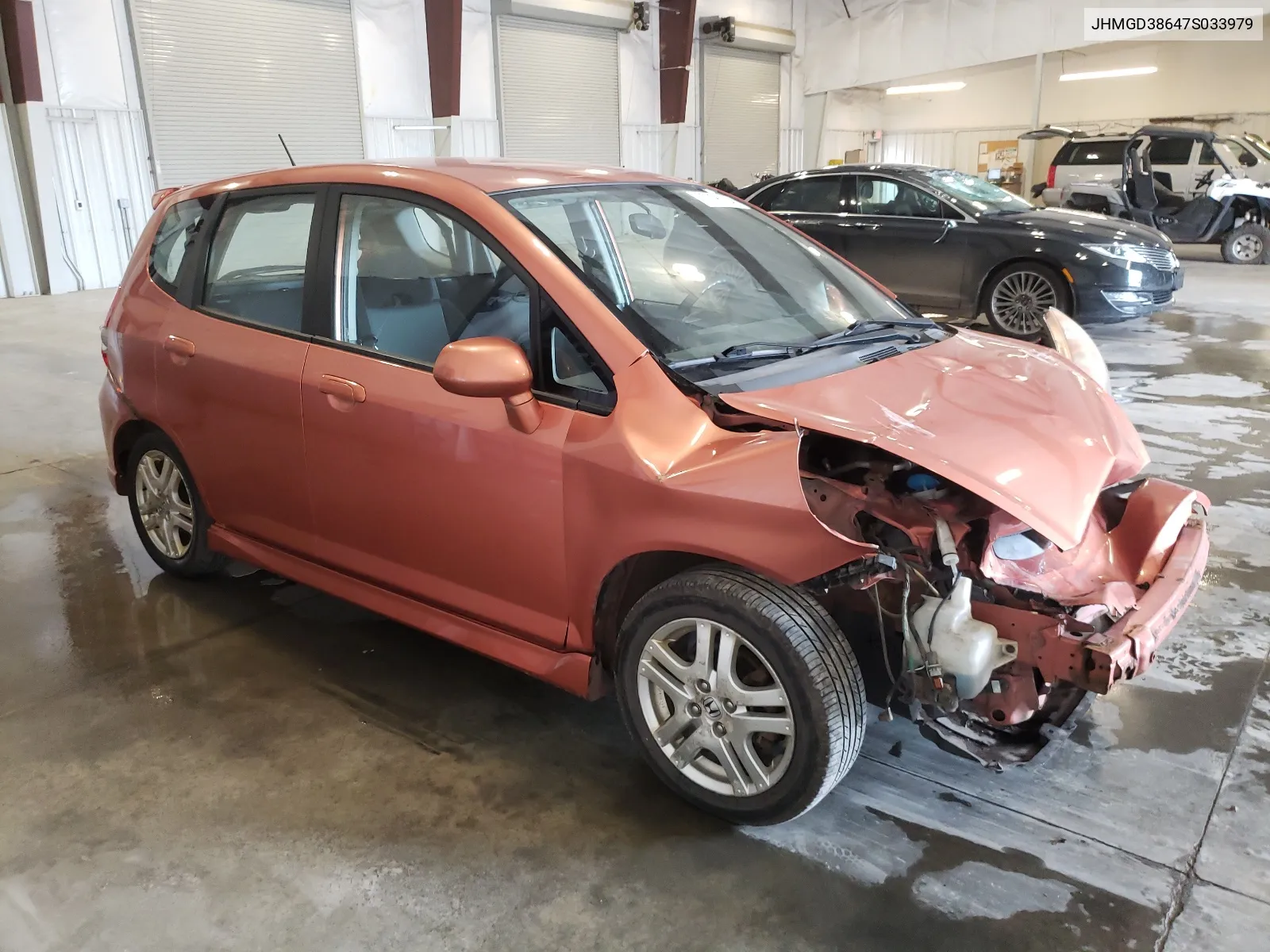 JHMGD38647S033979 2007 Honda Fit S