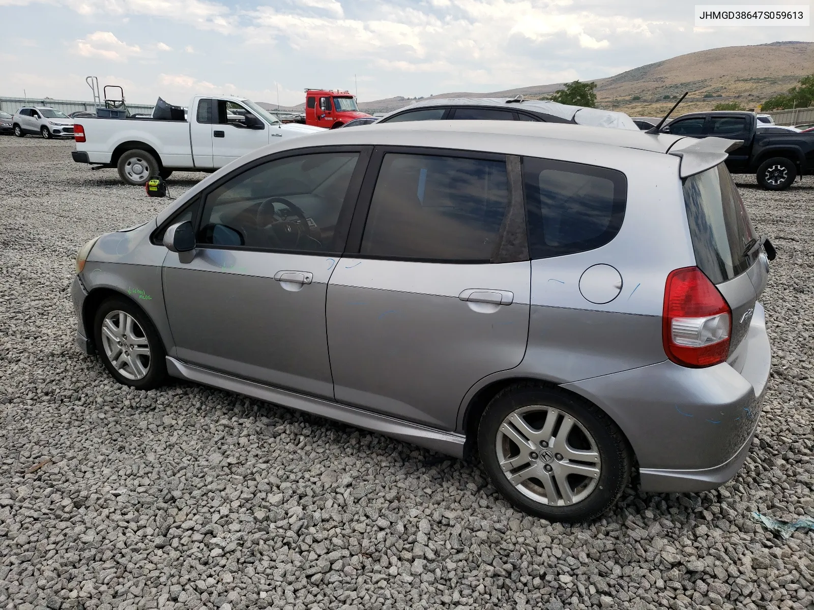 JHMGD38647S059613 2007 Honda Fit S