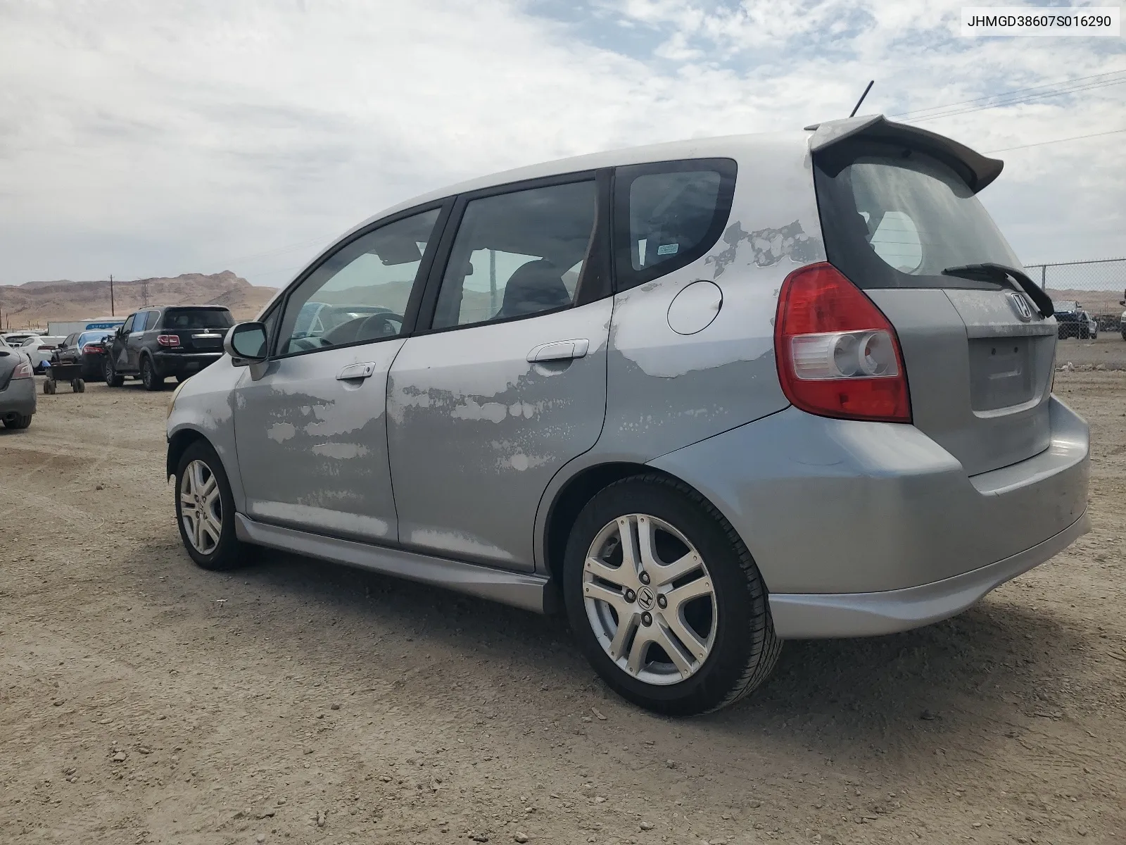 JHMGD38607S016290 2007 Honda Fit S