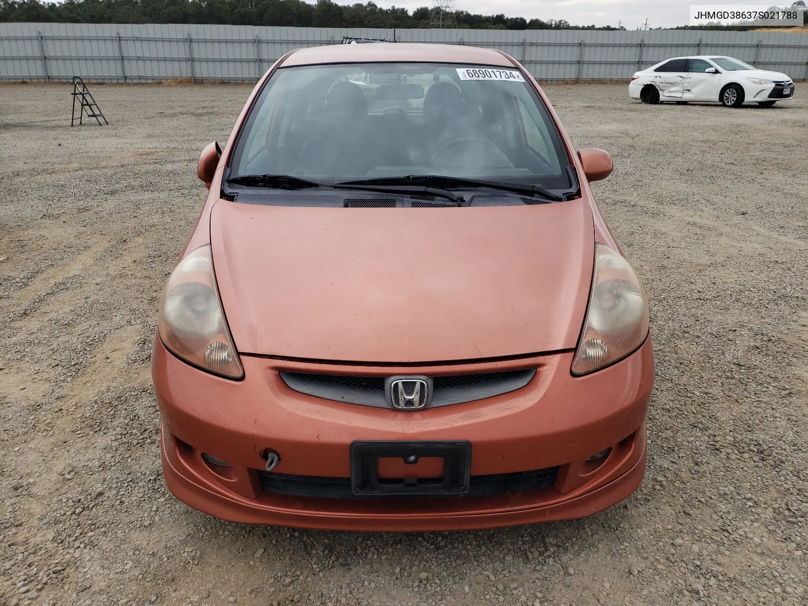 JHMGD38637S021788 2007 Honda Fit S