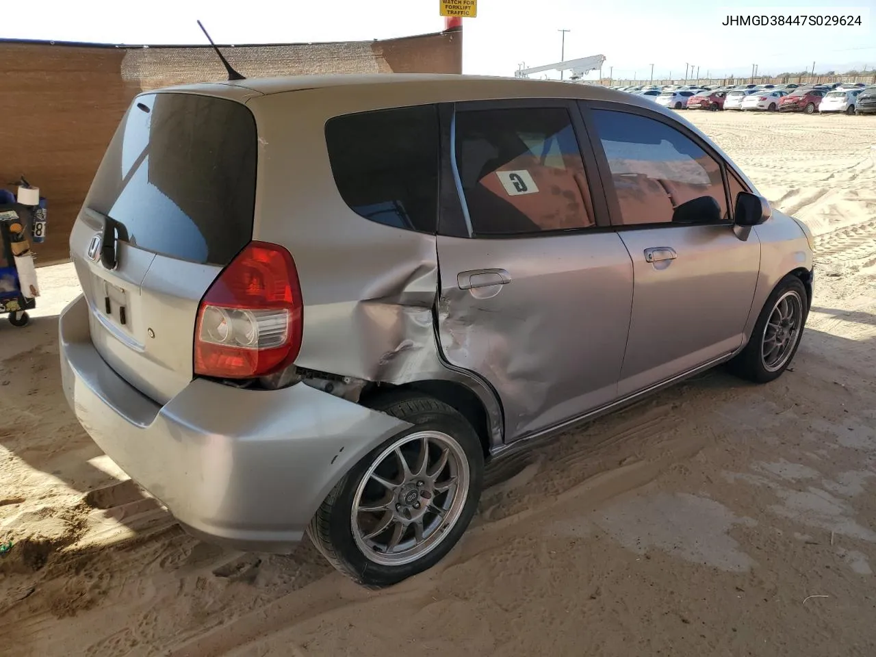 JHMGD38447S029624 2007 Honda Fit