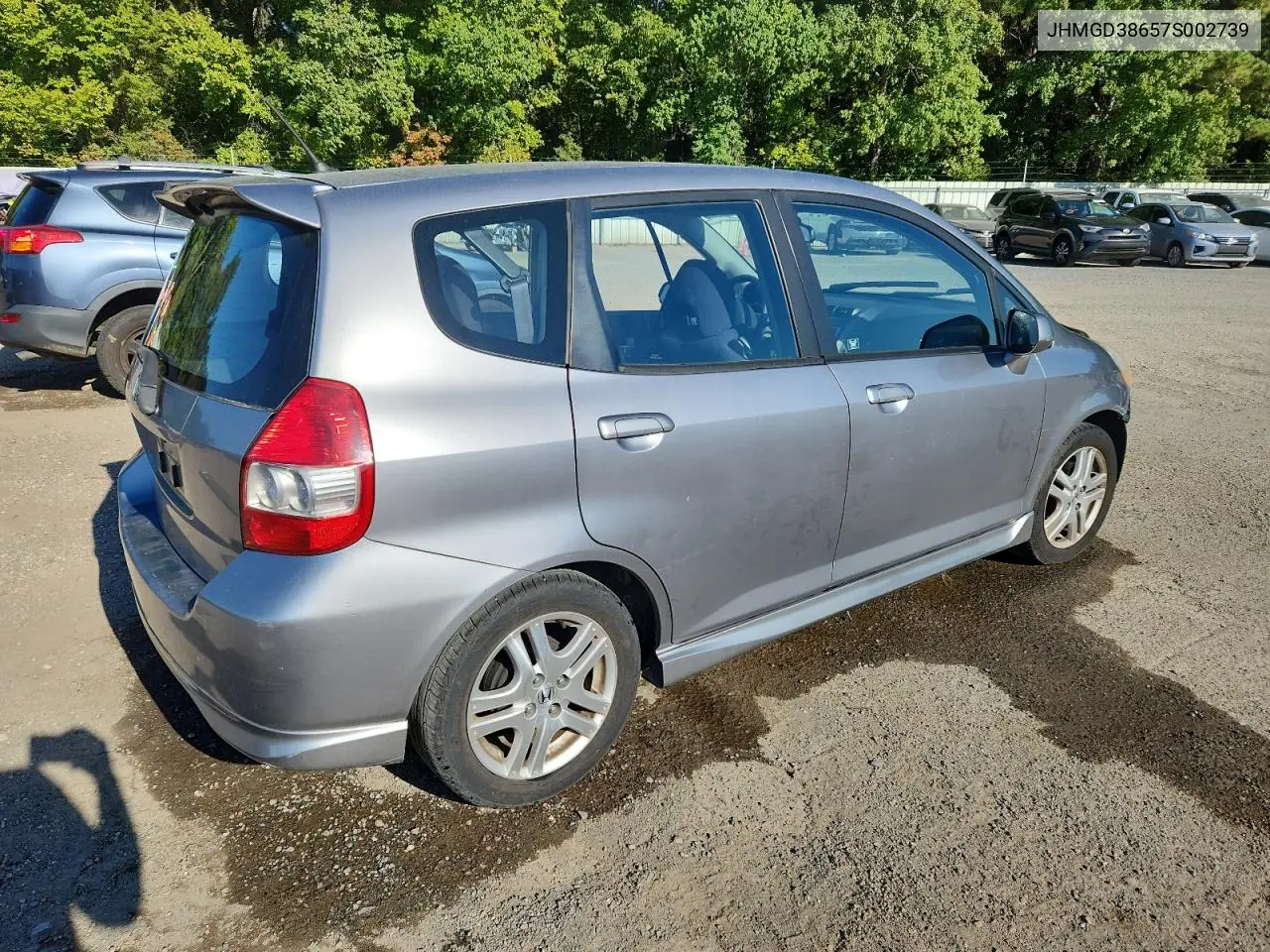 JHMGD38657S002739 2007 Honda Fit S