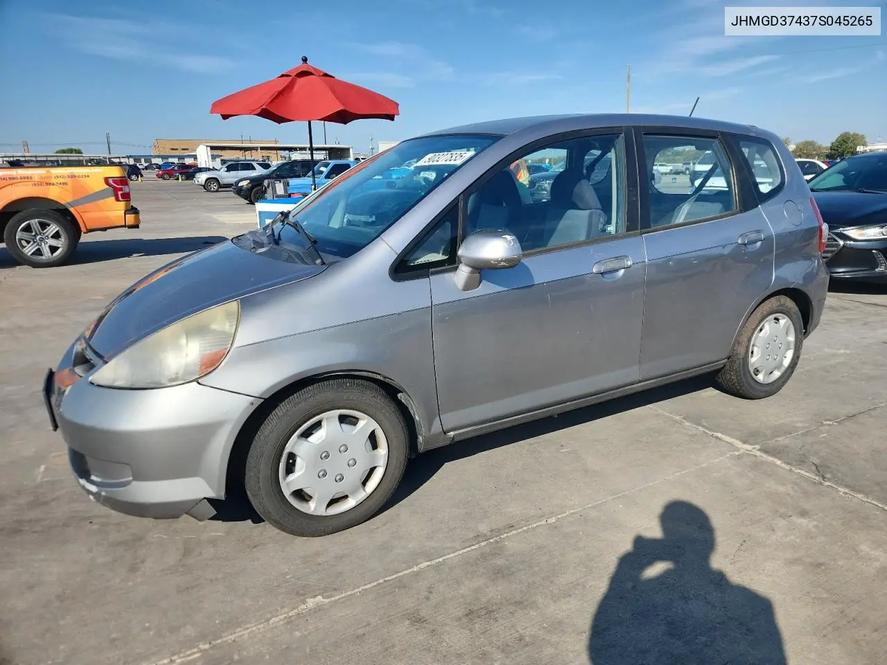 JHMGD37437S045265 2007 Honda Fit