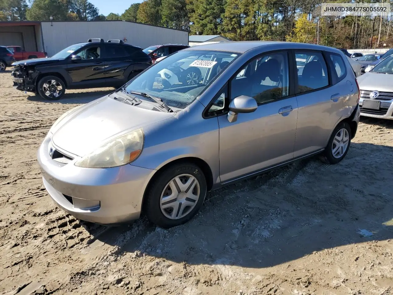 JHMGD38477S005592 2007 Honda Fit
