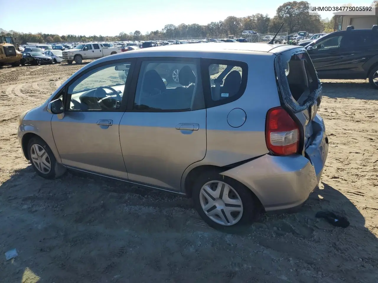JHMGD38477S005592 2007 Honda Fit
