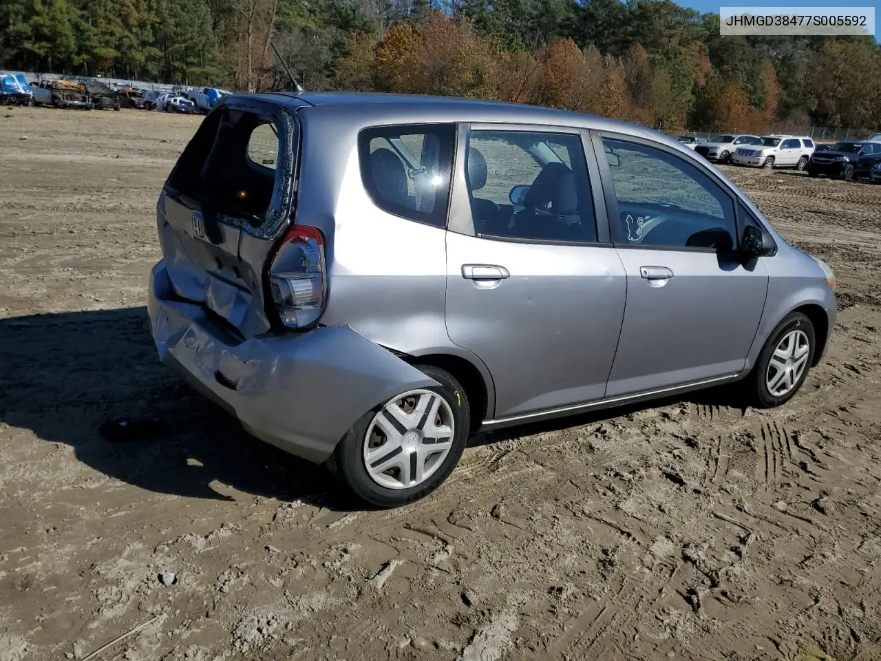 JHMGD38477S005592 2007 Honda Fit