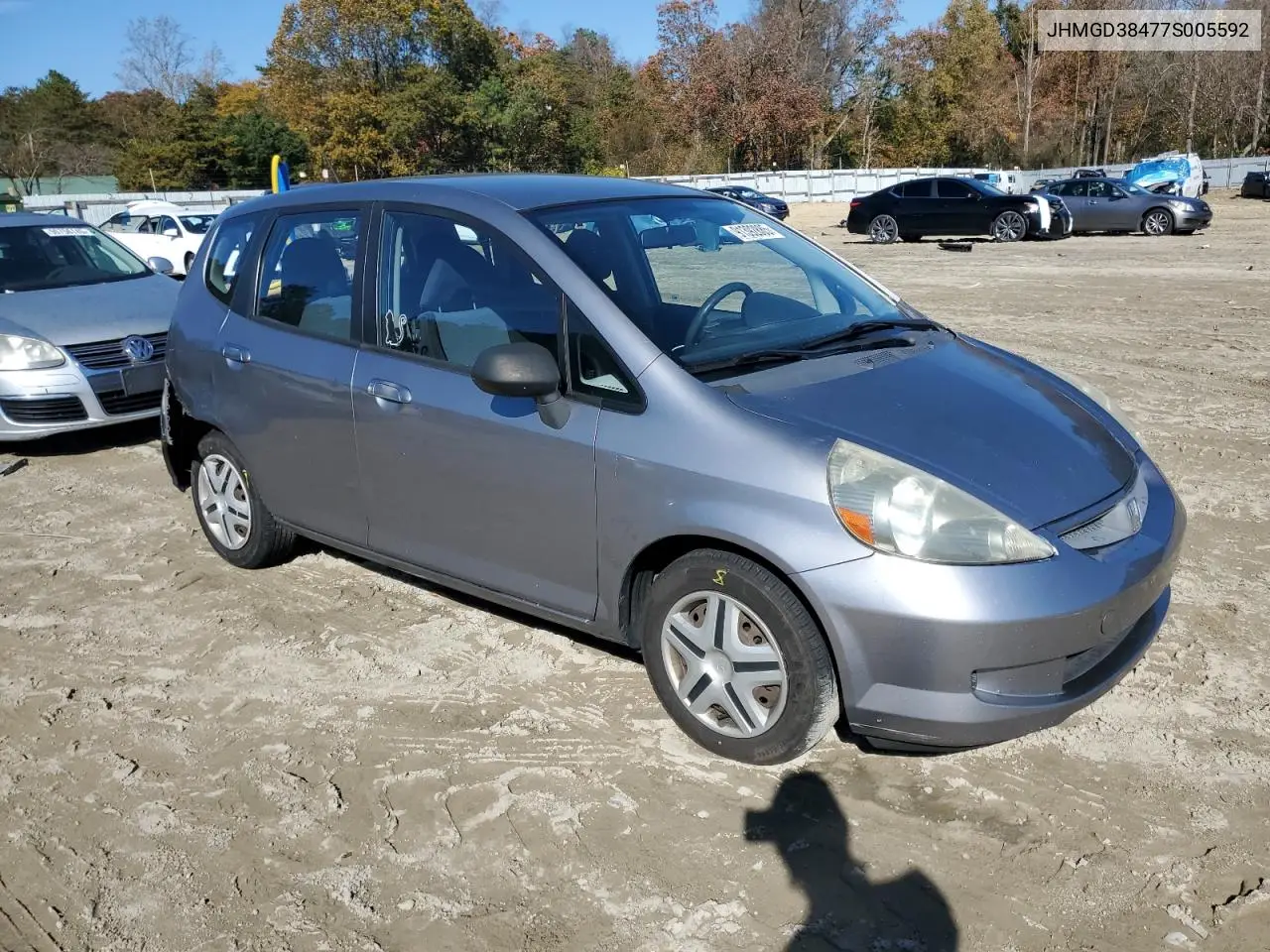JHMGD38477S005592 2007 Honda Fit