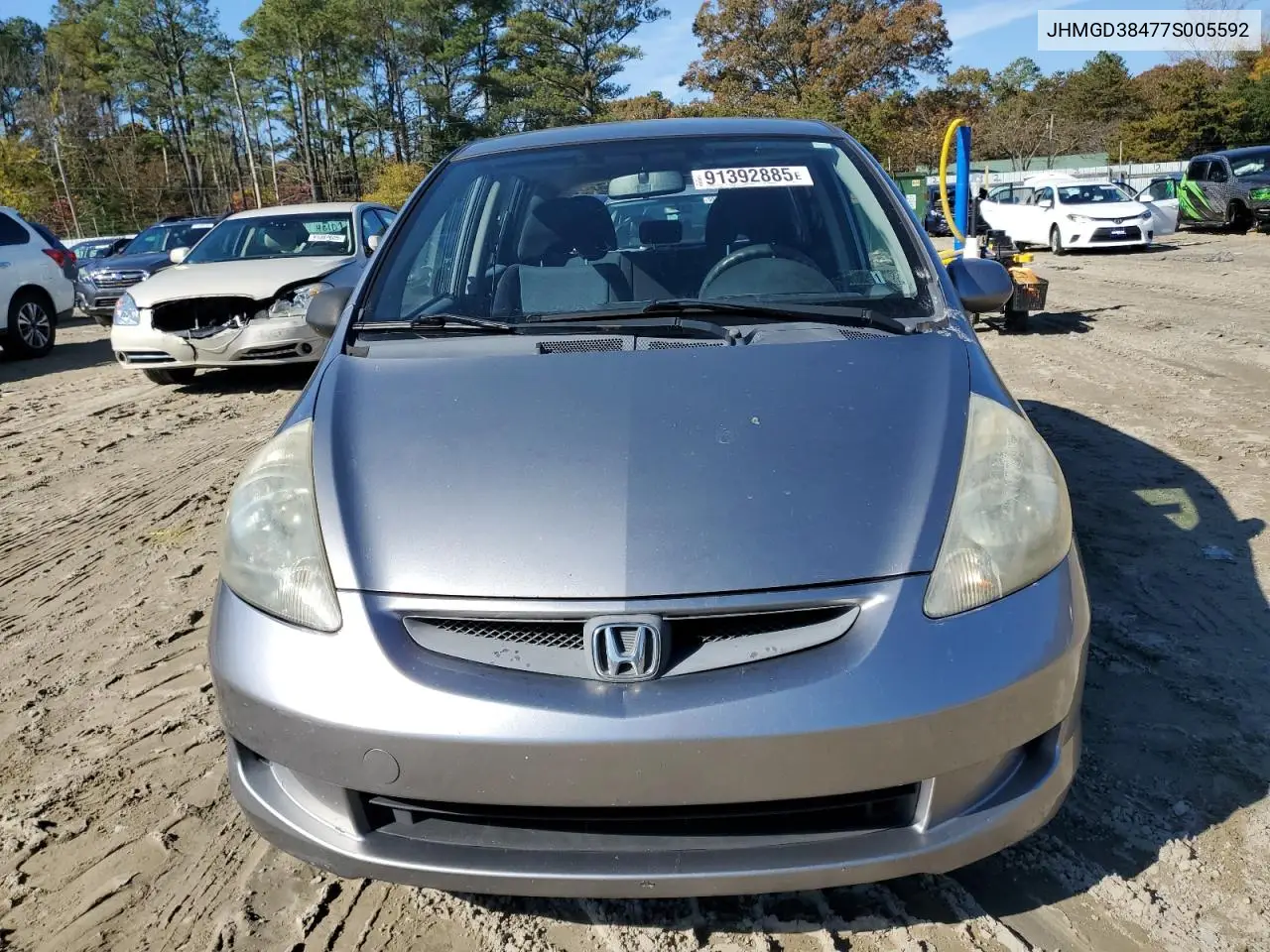 JHMGD38477S005592 2007 Honda Fit