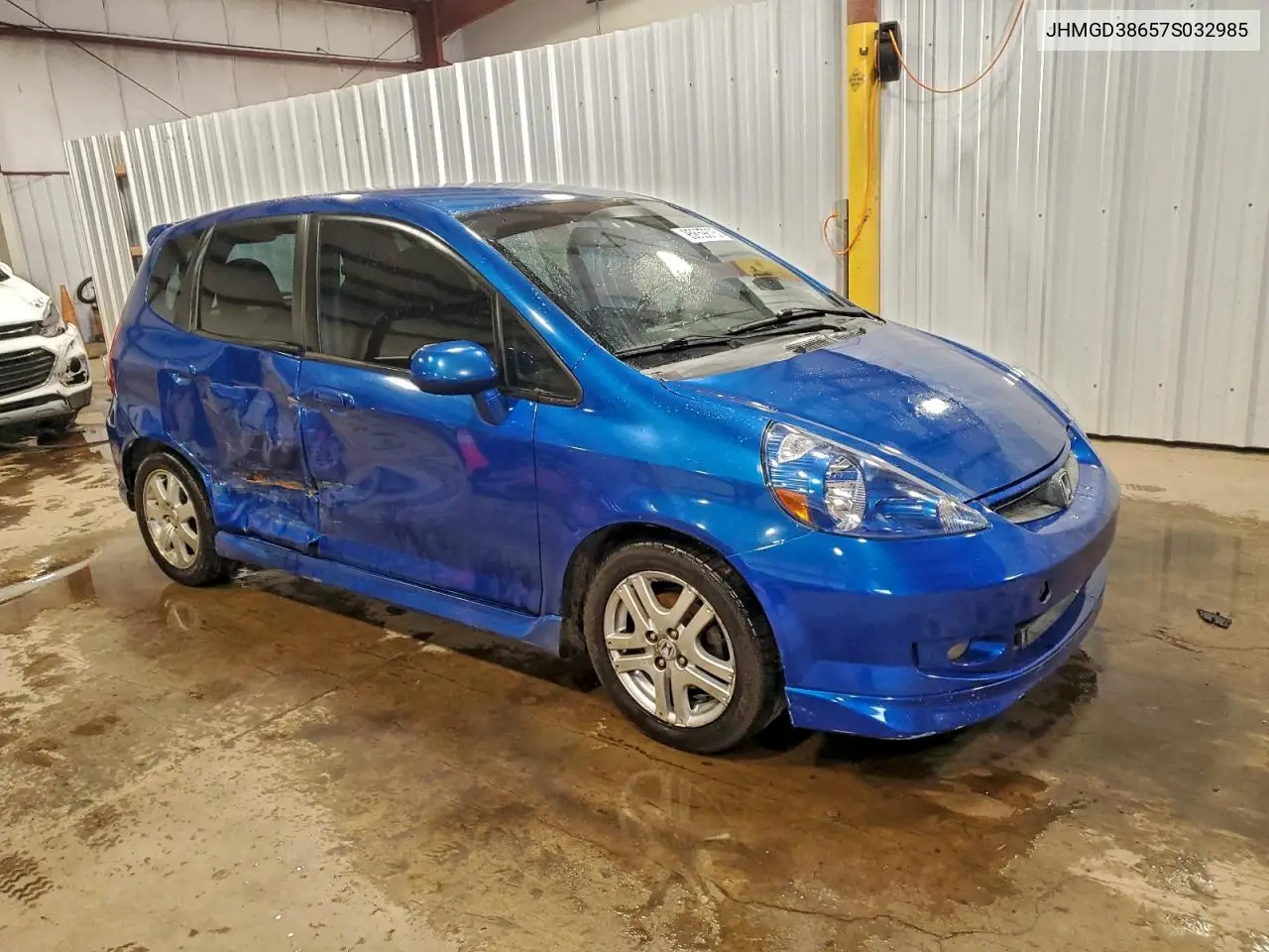 JHMGD38657S032985 2007 Honda Fit S