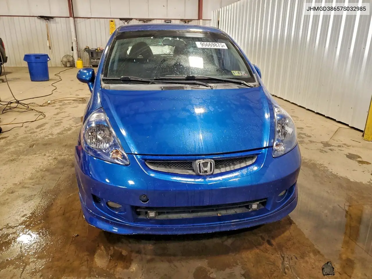 JHMGD38657S032985 2007 Honda Fit S