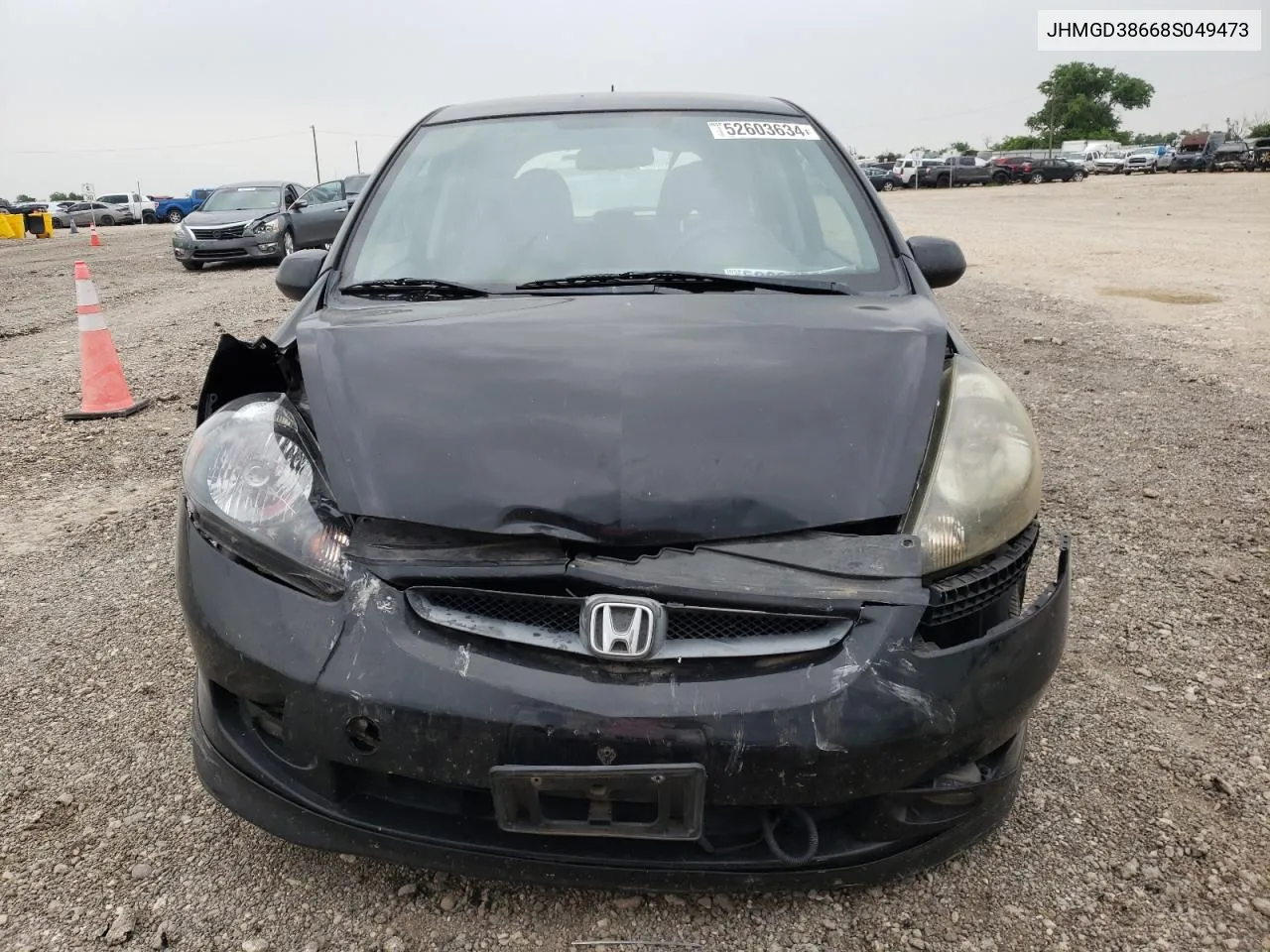 JHMGD38668S049473 2008 Honda Fit Sport