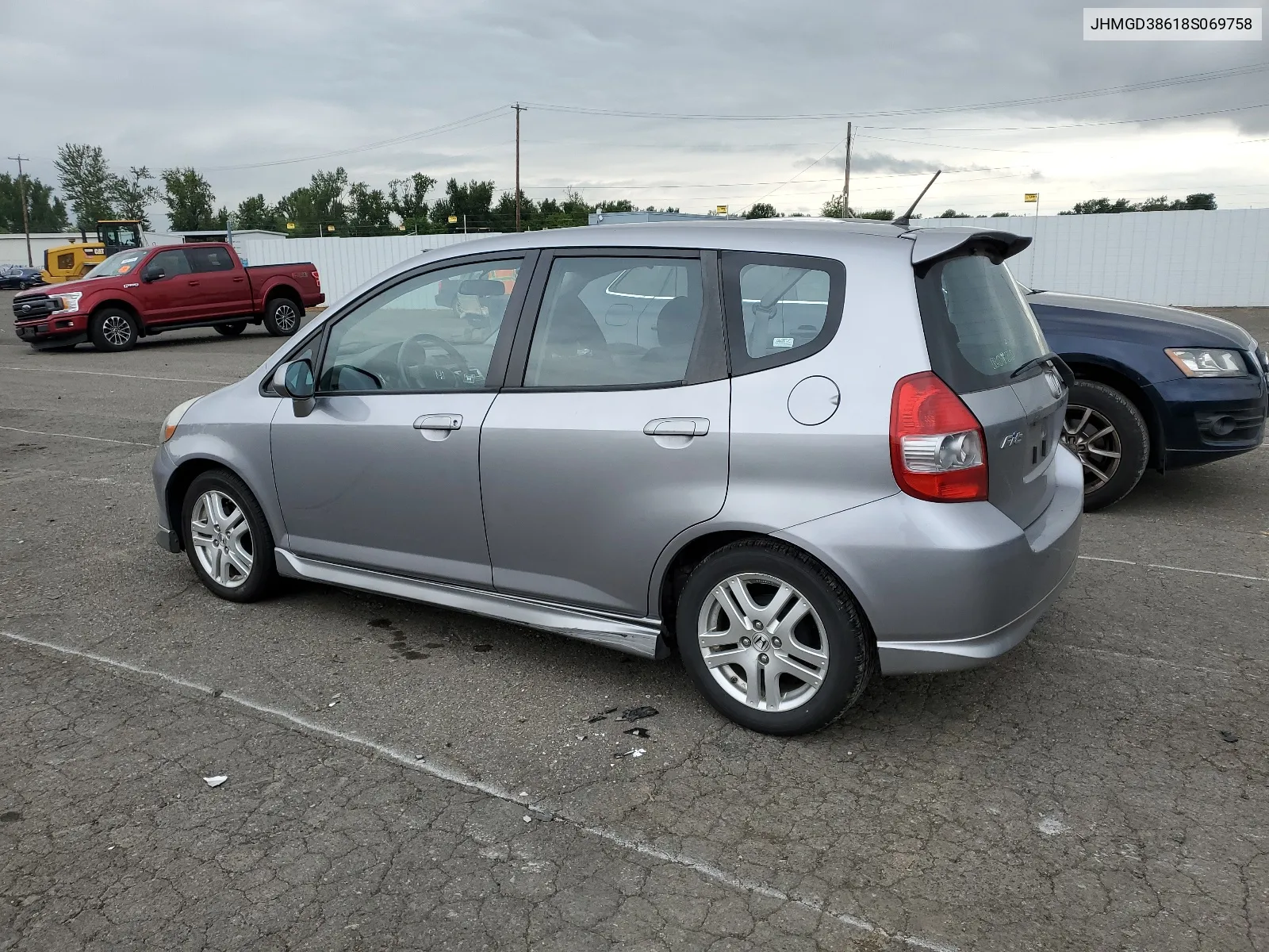 2008 Honda Fit Sport VIN: JHMGD38618S069758 Lot: 55970024