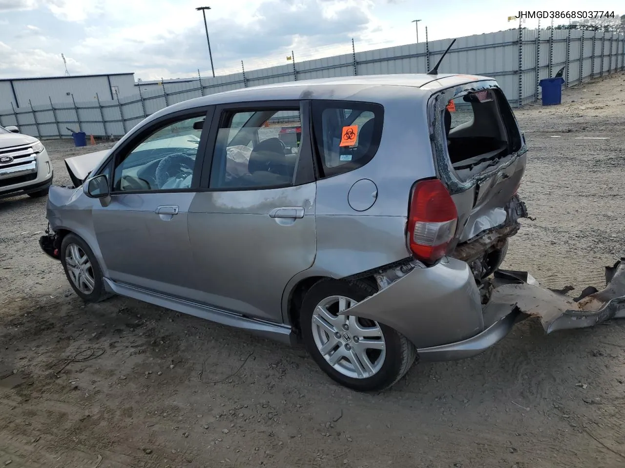 JHMGD38668S037744 2008 Honda Fit Sport