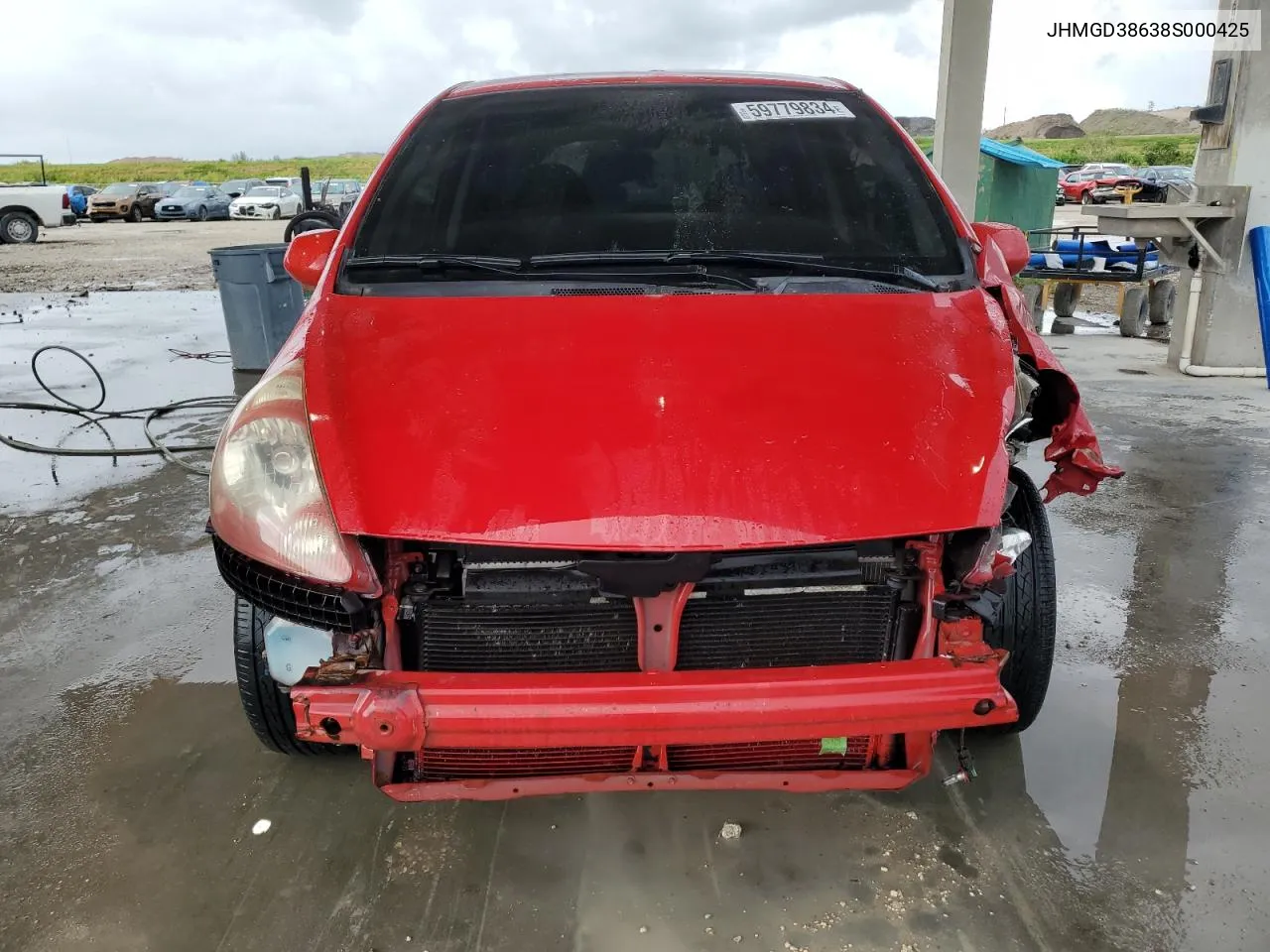 JHMGD38638S000425 2008 Honda Fit Sport