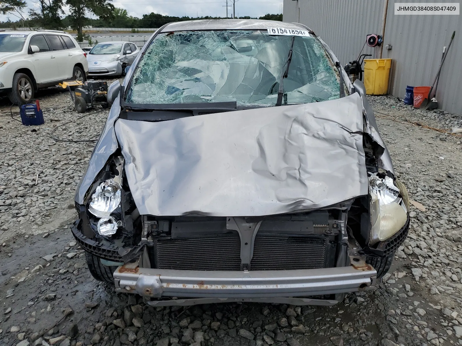 JHMGD38408S047409 2008 Honda Fit