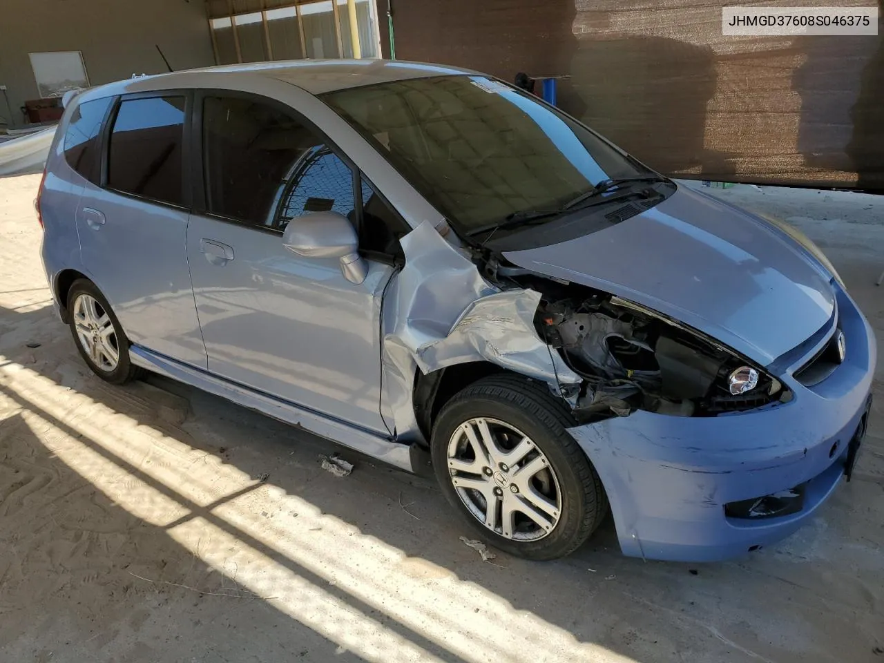 JHMGD37608S046375 2008 Honda Fit Sport