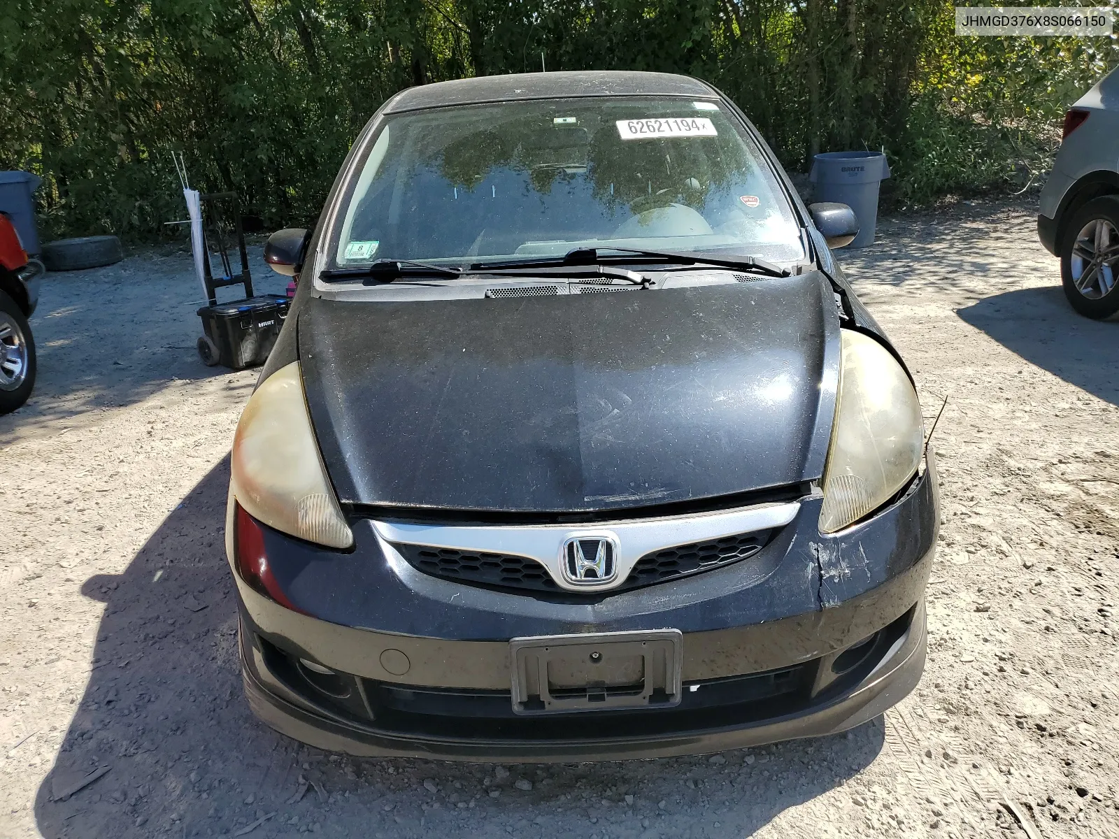 JHMGD376X8S066150 2008 Honda Fit Sport