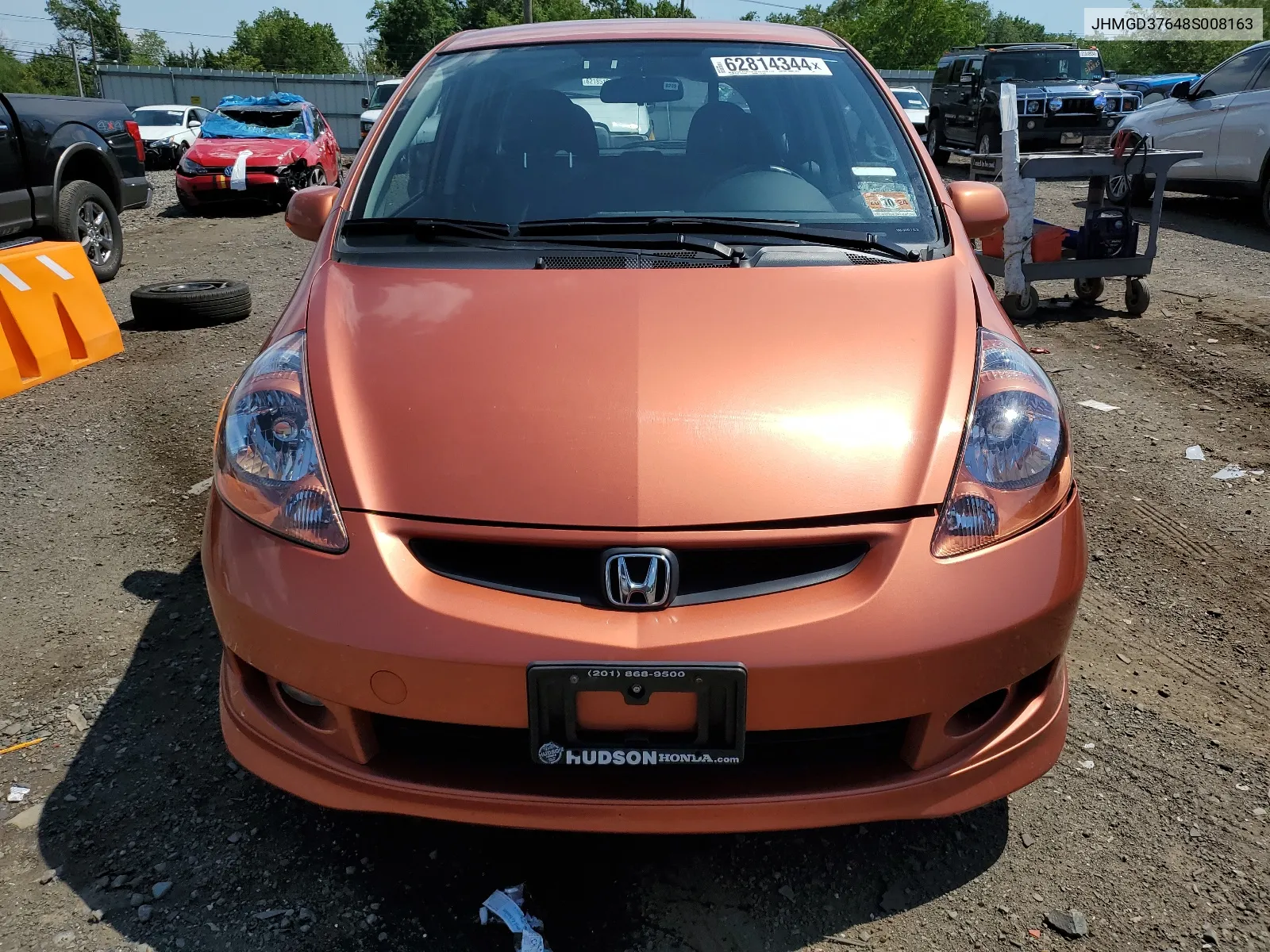 JHMGD37648S008163 2008 Honda Fit Sport