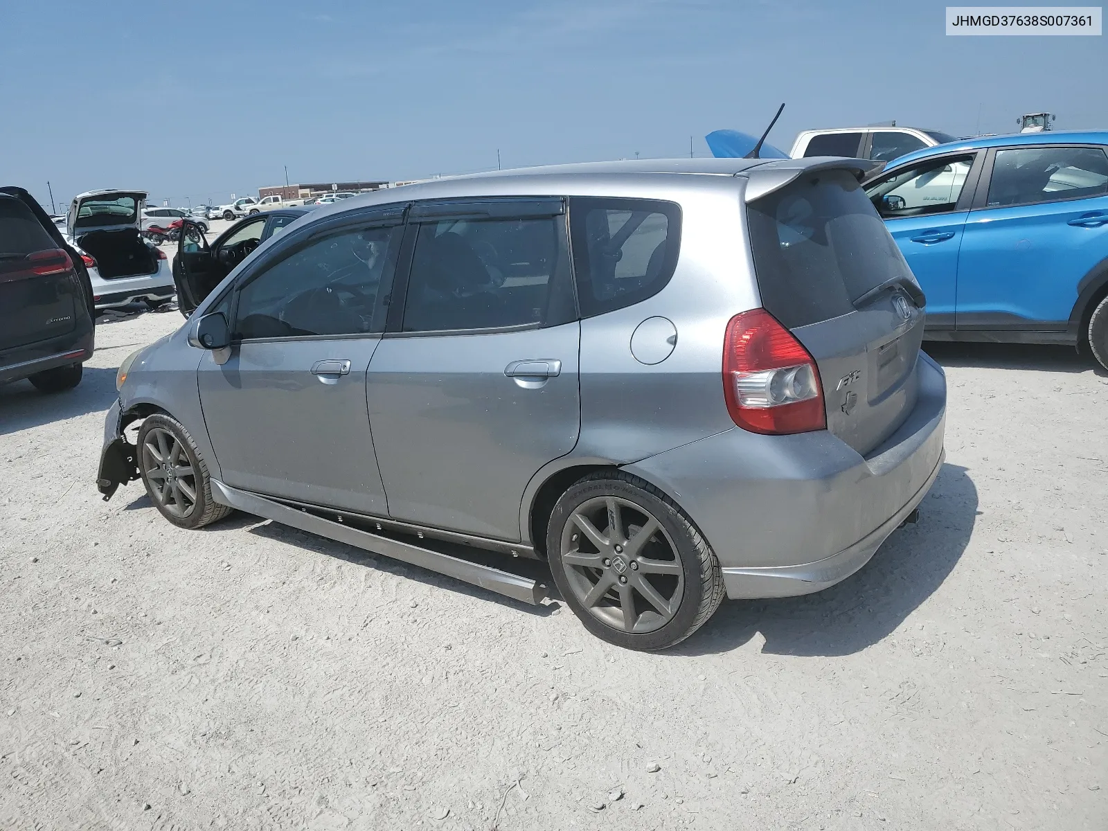 JHMGD37638S007361 2008 Honda Fit Sport