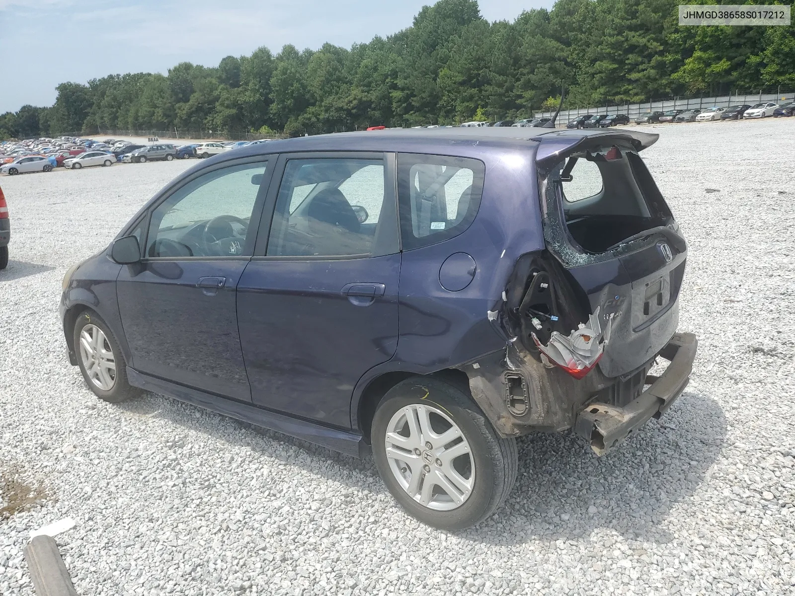 JHMGD38658S017212 2008 Honda Fit Sport