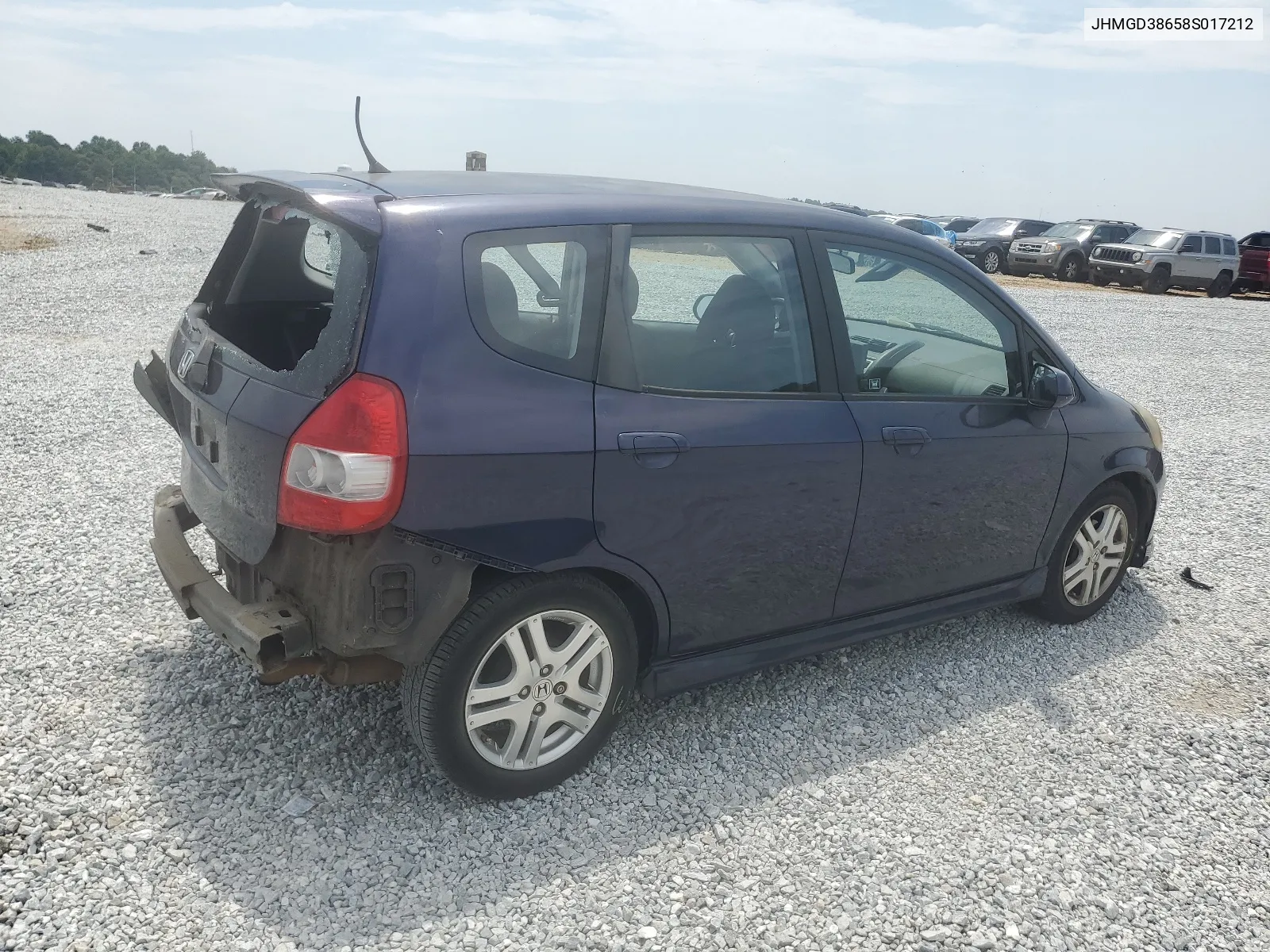 JHMGD38658S017212 2008 Honda Fit Sport