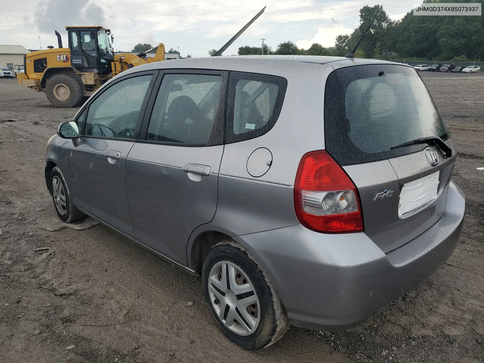 JHMGD374X8S073937 2008 Honda Fit