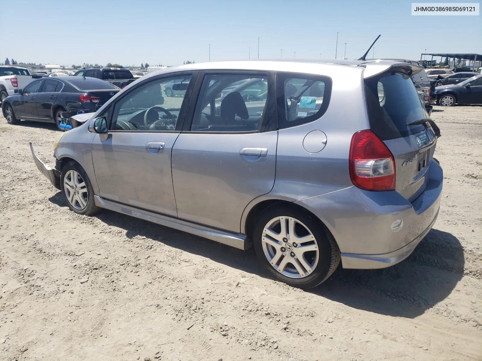 JHMGD38698S069121 2008 Honda Fit Sport