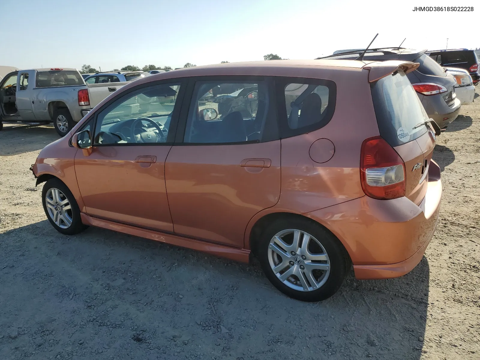 JHMGD38618S022228 2008 Honda Fit Sport