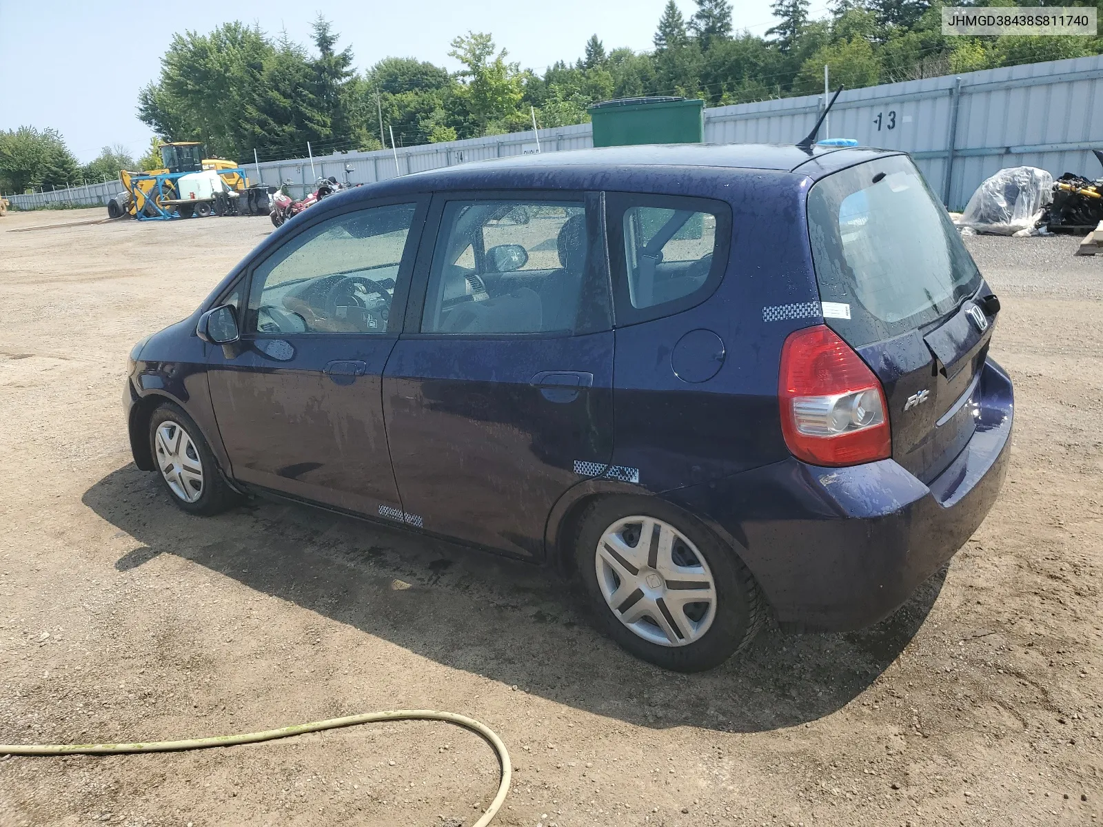 JHMGD38438S811740 2008 Honda Fit