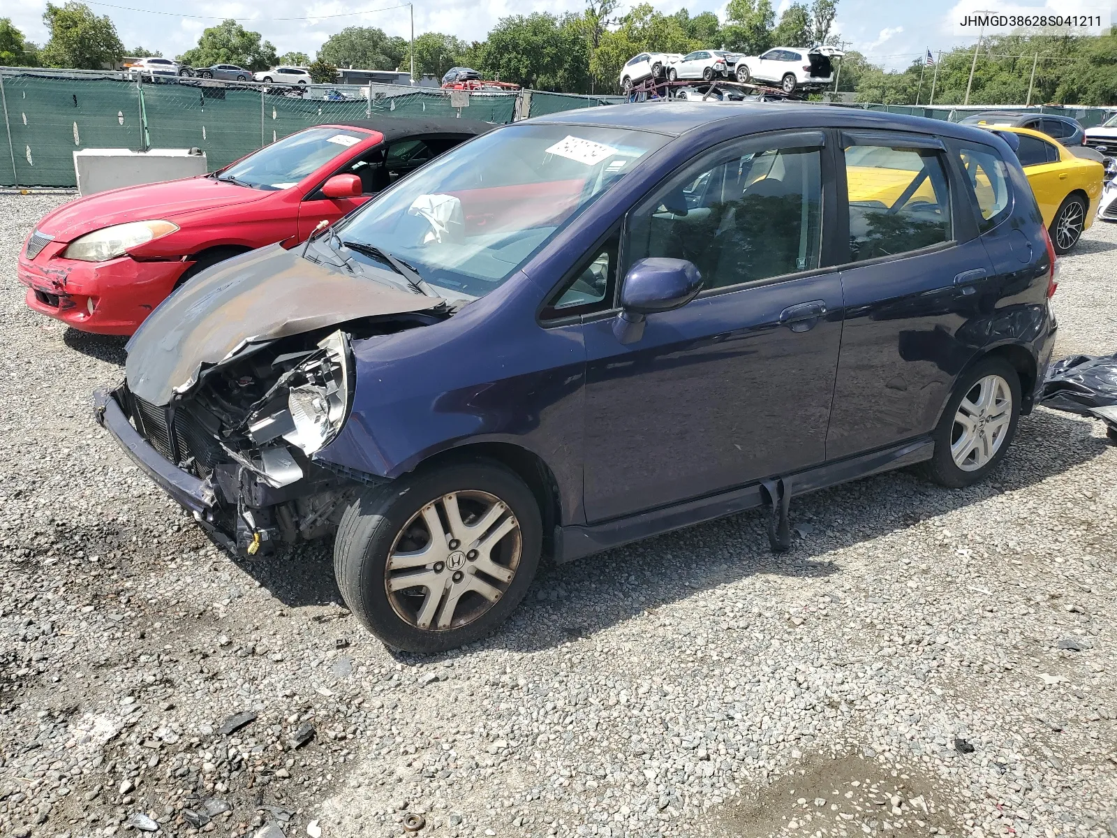 JHMGD38628S041211 2008 Honda Fit Sport