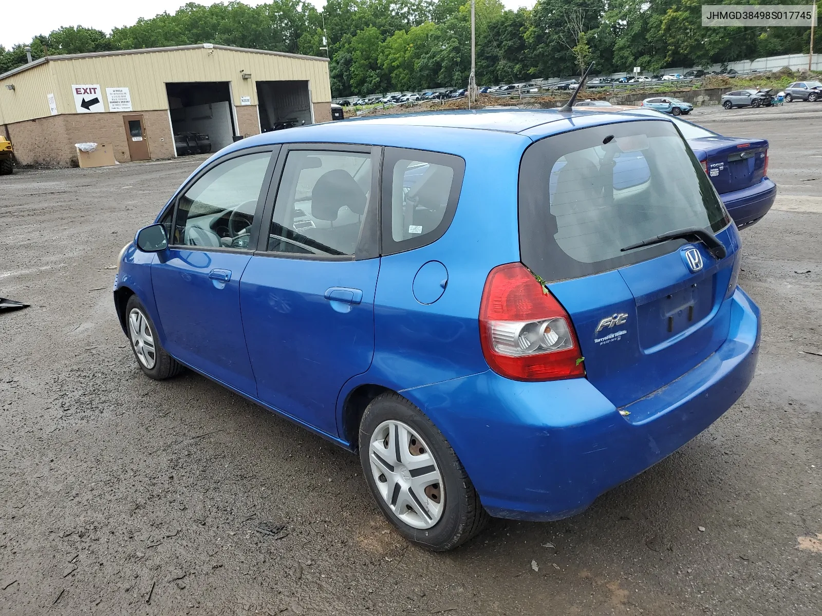 2008 Honda Fit VIN: JHMGD38498S017745 Lot: 64320904