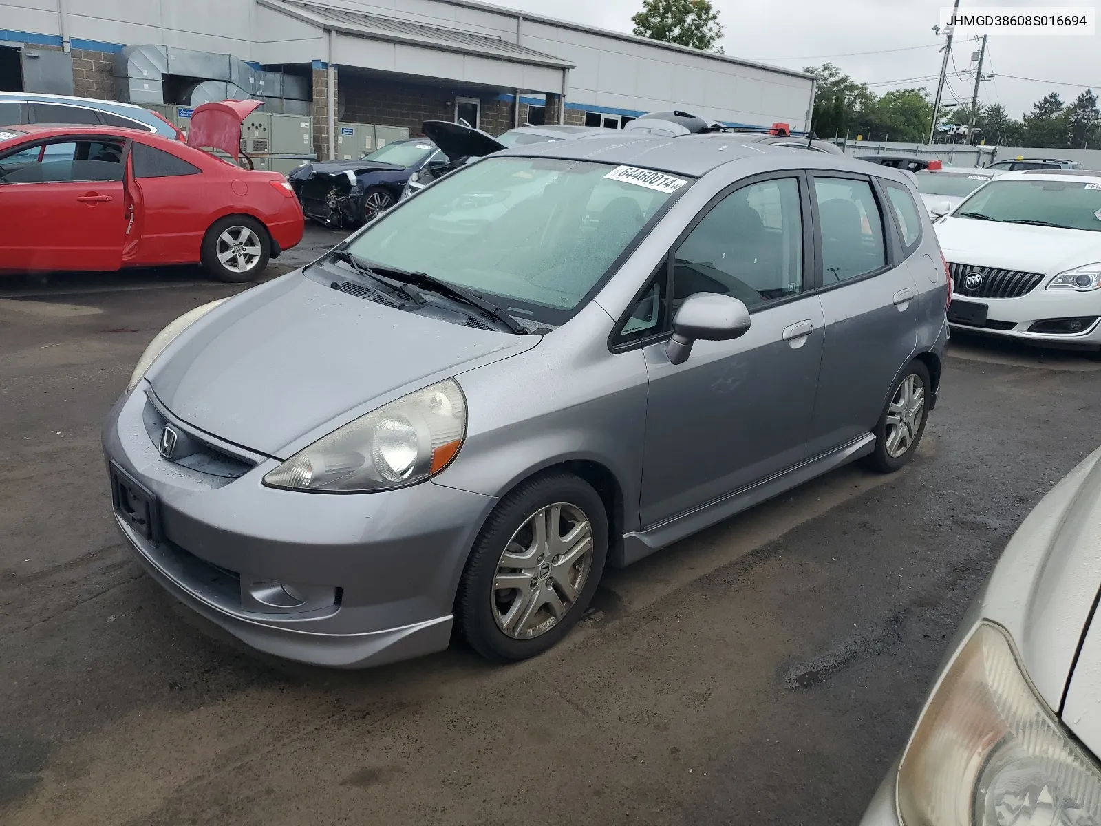 JHMGD38608S016694 2008 Honda Fit Sport