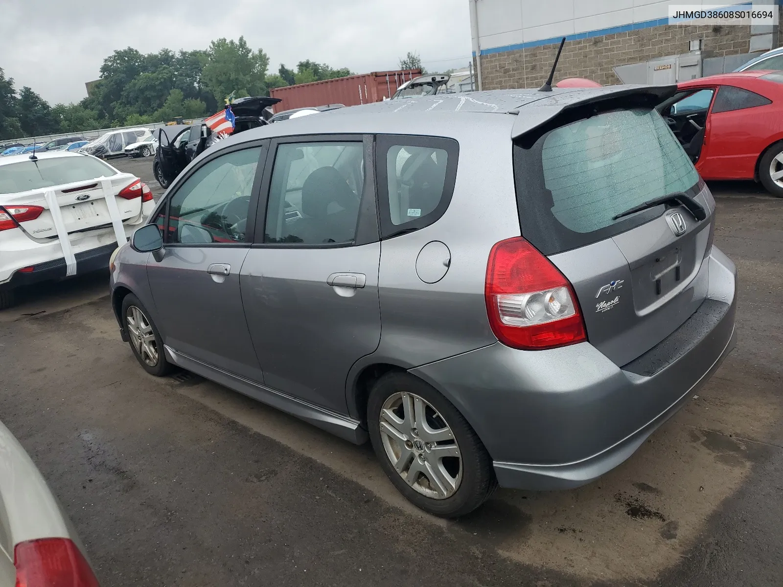 2008 Honda Fit Sport VIN: JHMGD38608S016694 Lot: 64460014