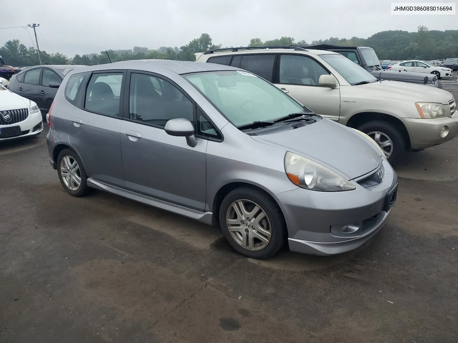 JHMGD38608S016694 2008 Honda Fit Sport